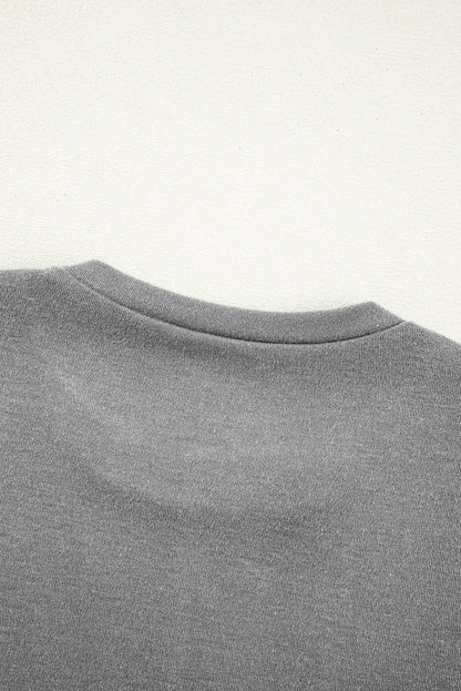 exposed seam top
