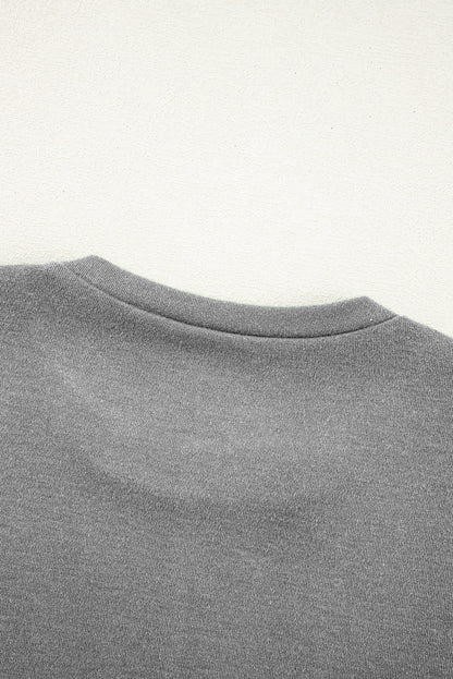 exposed seam top