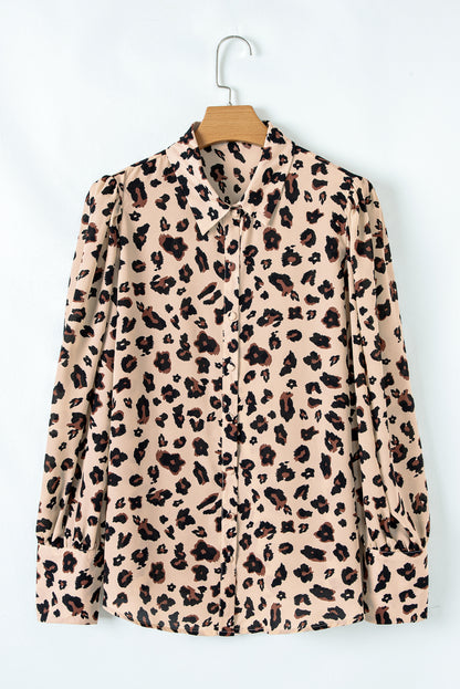 leopard plus size shirt