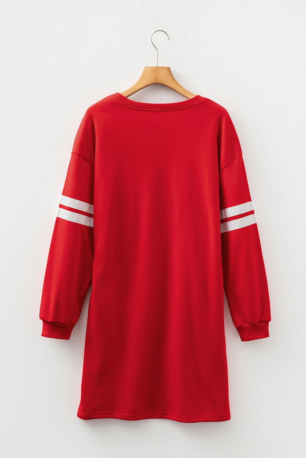 varsity sweatshirt dress