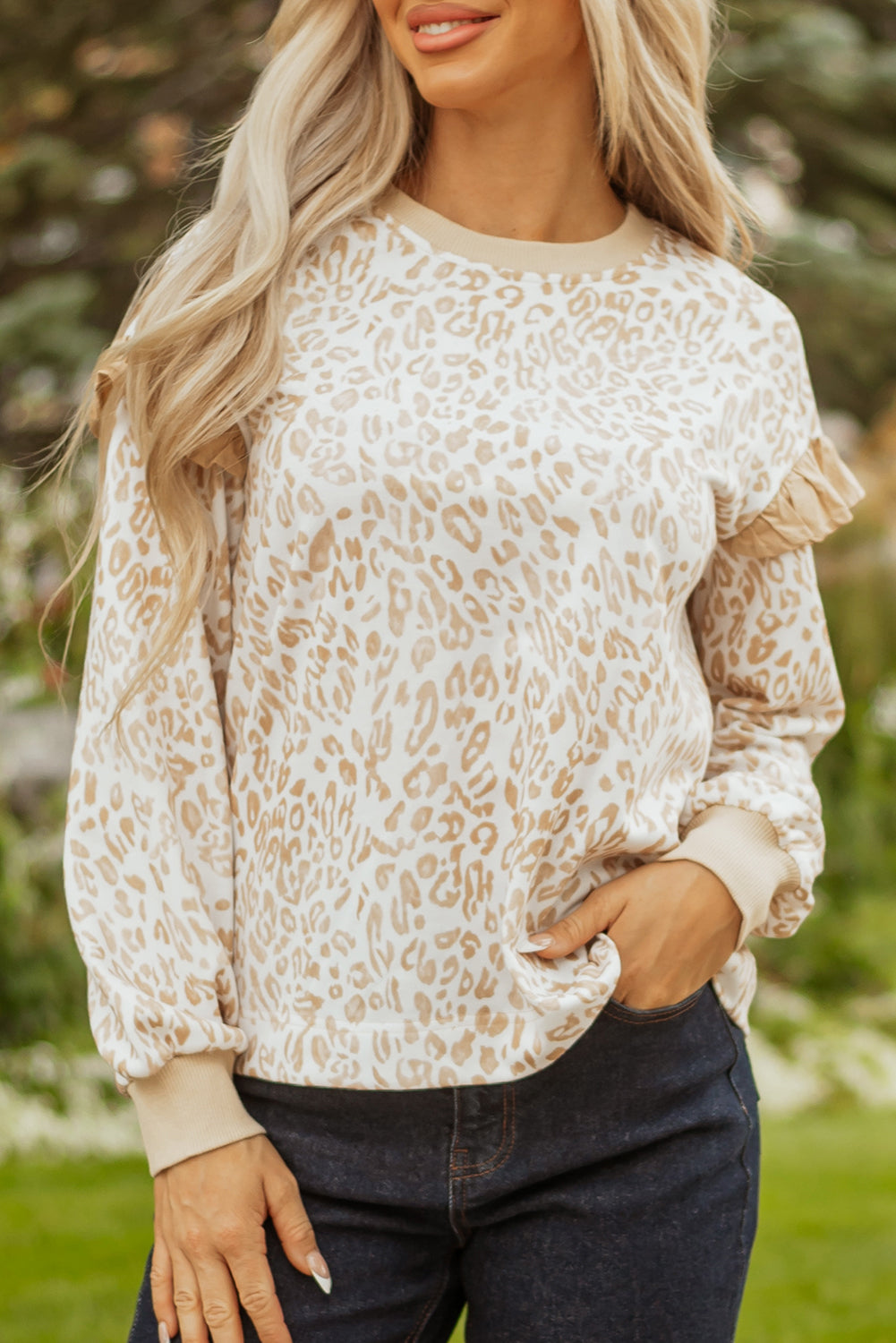 leopard sweatshirt