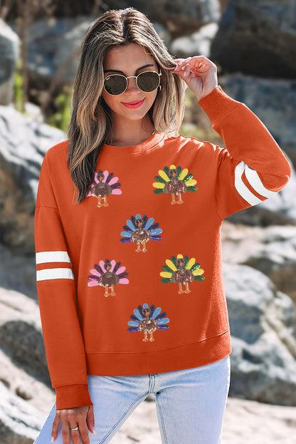 thanksgiving graphic sweatshirt