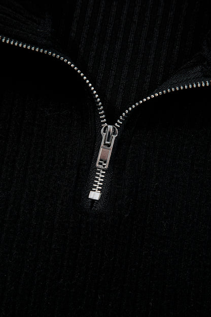 black 2pcs skirt set