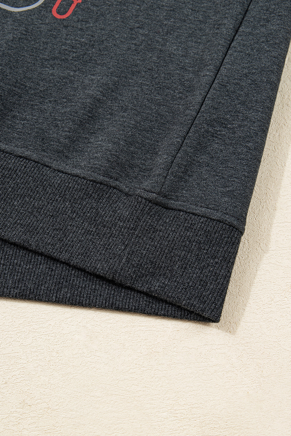 grey graphic sweatshirt