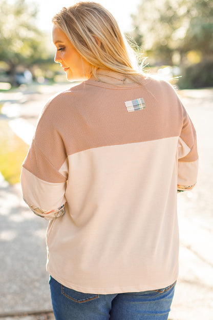 plus size henley top