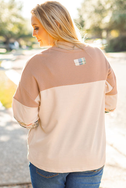 plus size henley top