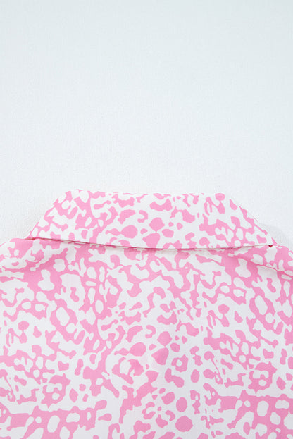 leopard striped shirt