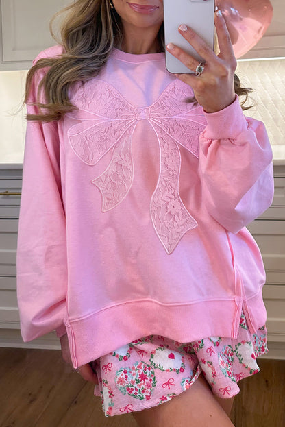 bow sweatshirt