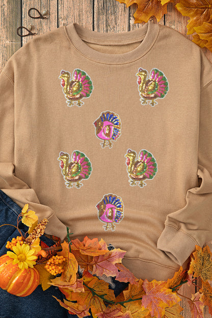 thanksgiving graphic sweatshirt