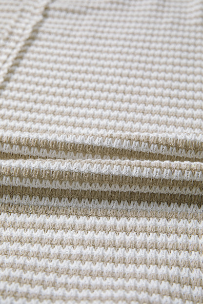 striped long sleeve top