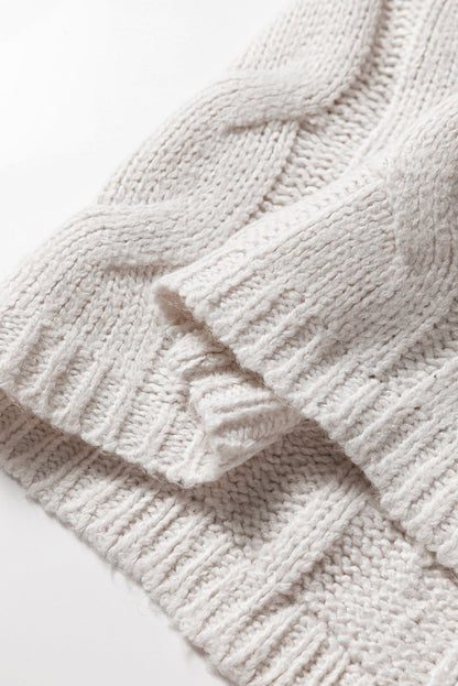 color block patchwork sweater