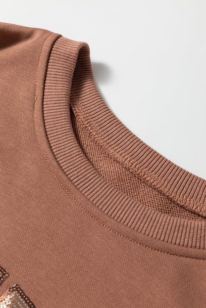 sweatshirt and shorts set