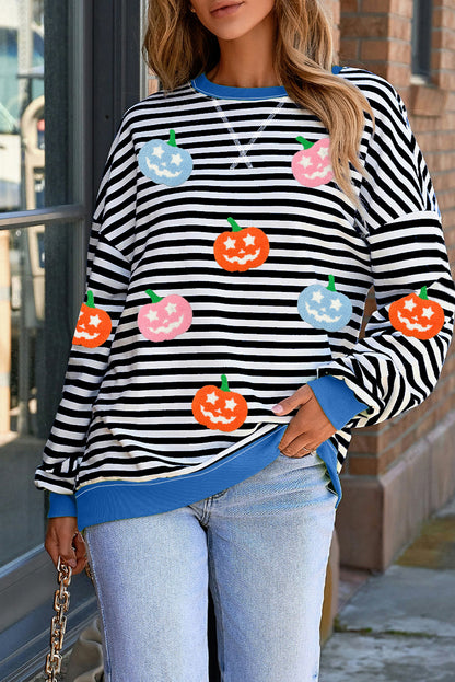 striped sweatshirt