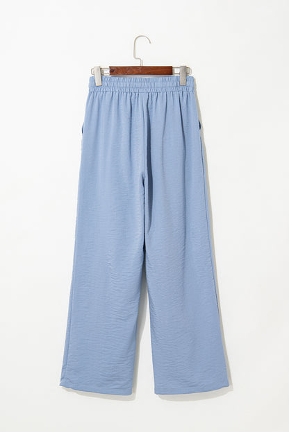 pleated loose pants