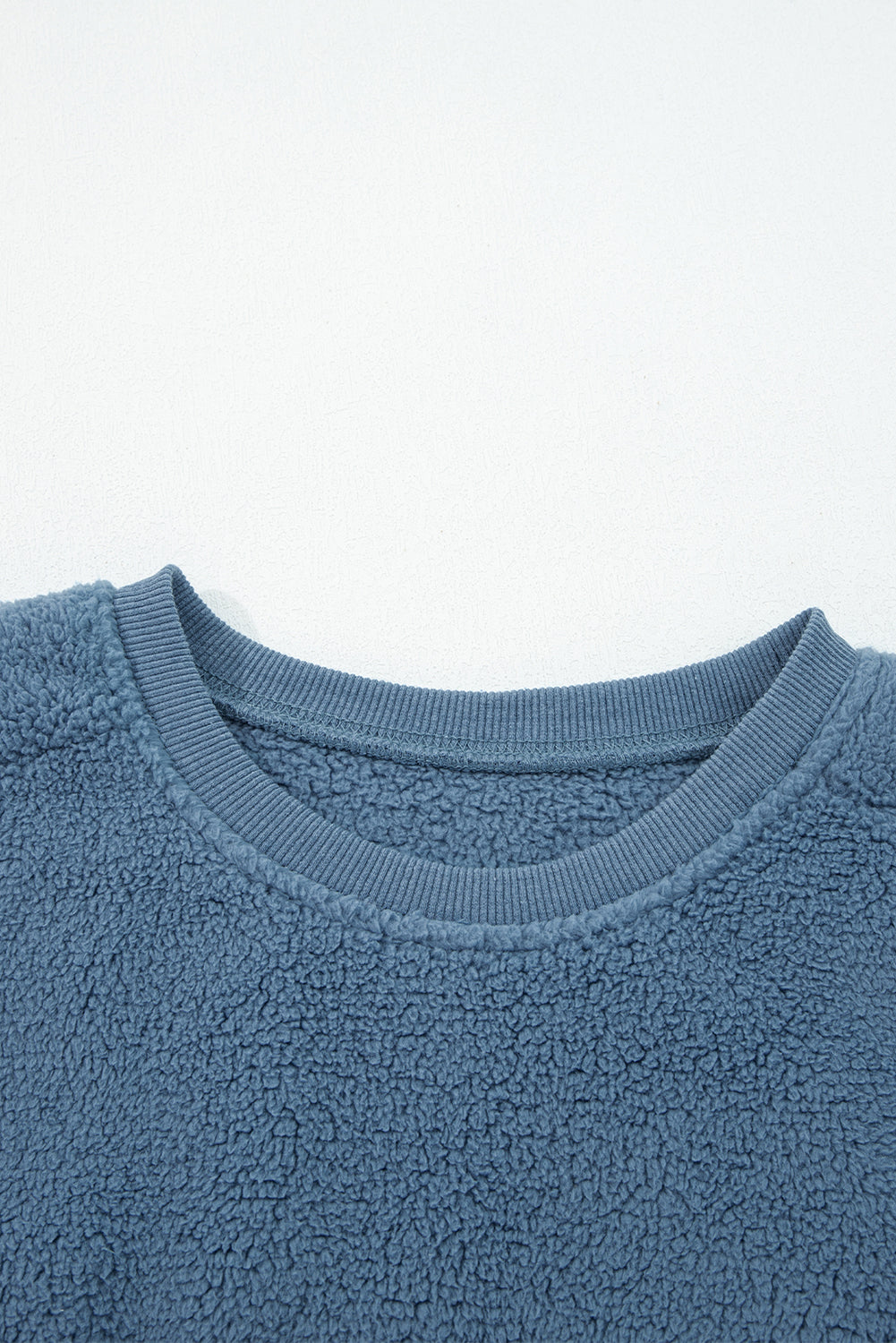 cozy sherpa sweatshirt