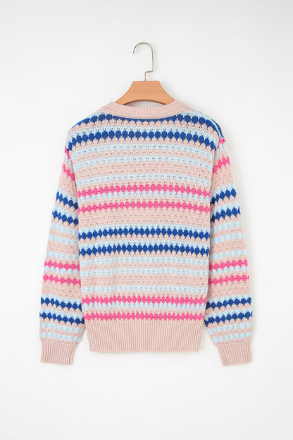 stripe sweater