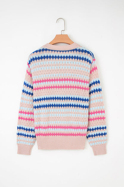 stripe sweater