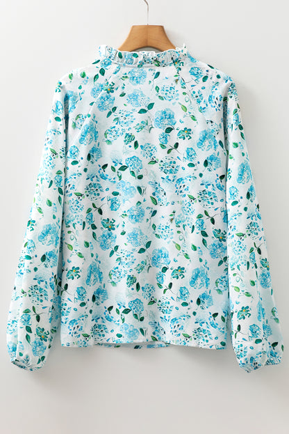 womens print blouse