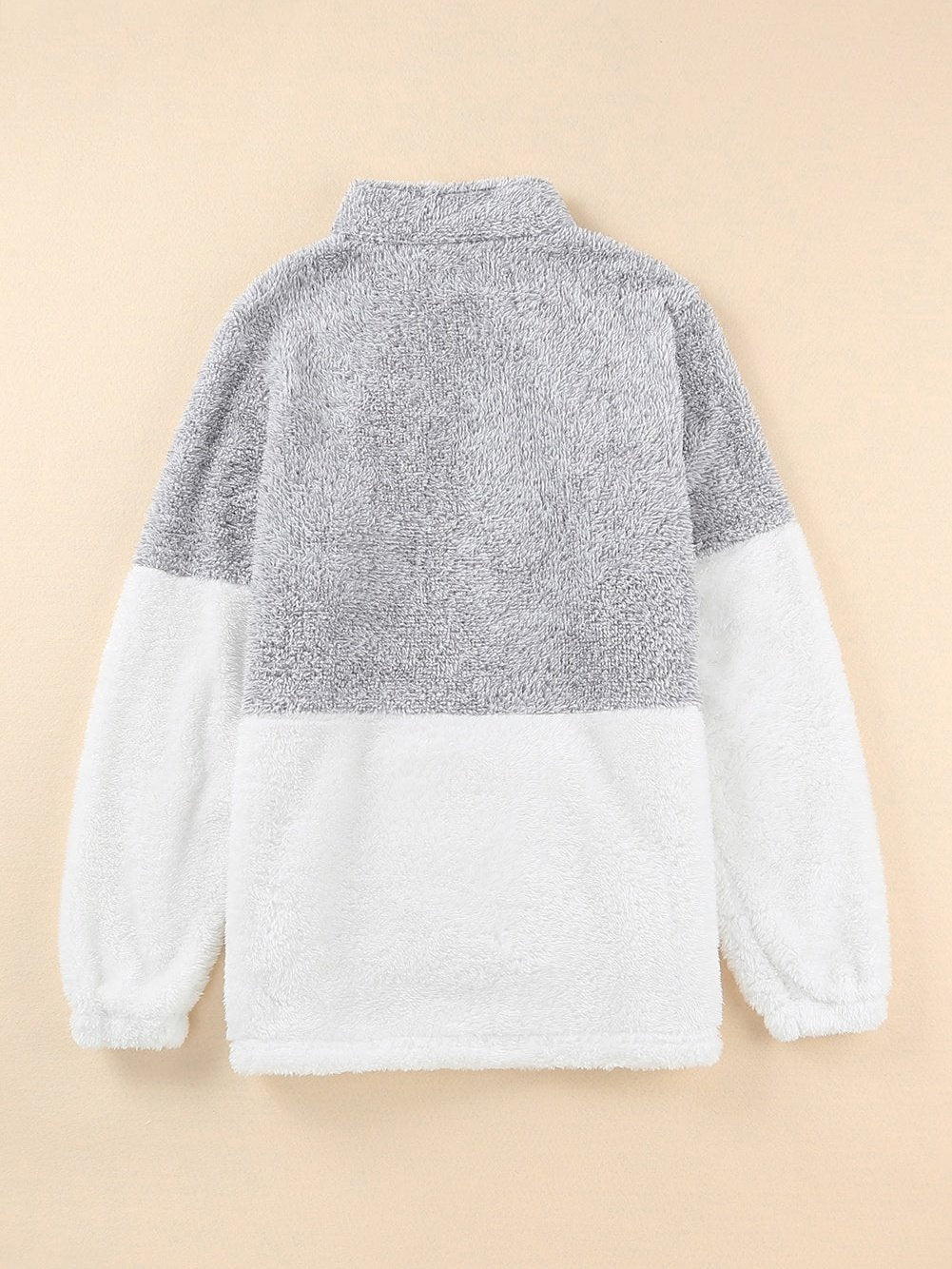 Colorblock Geometric Printed Sweatshirt