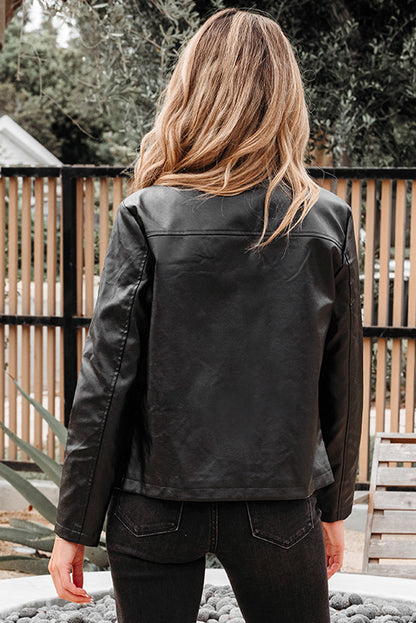 black boxy jacket