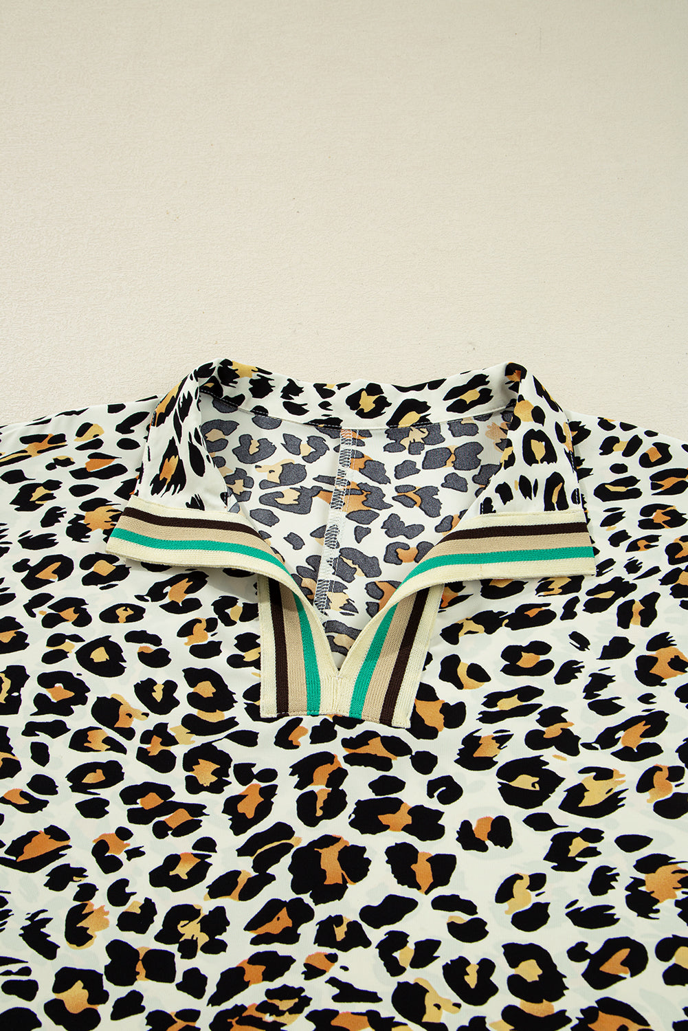 leopard blouse