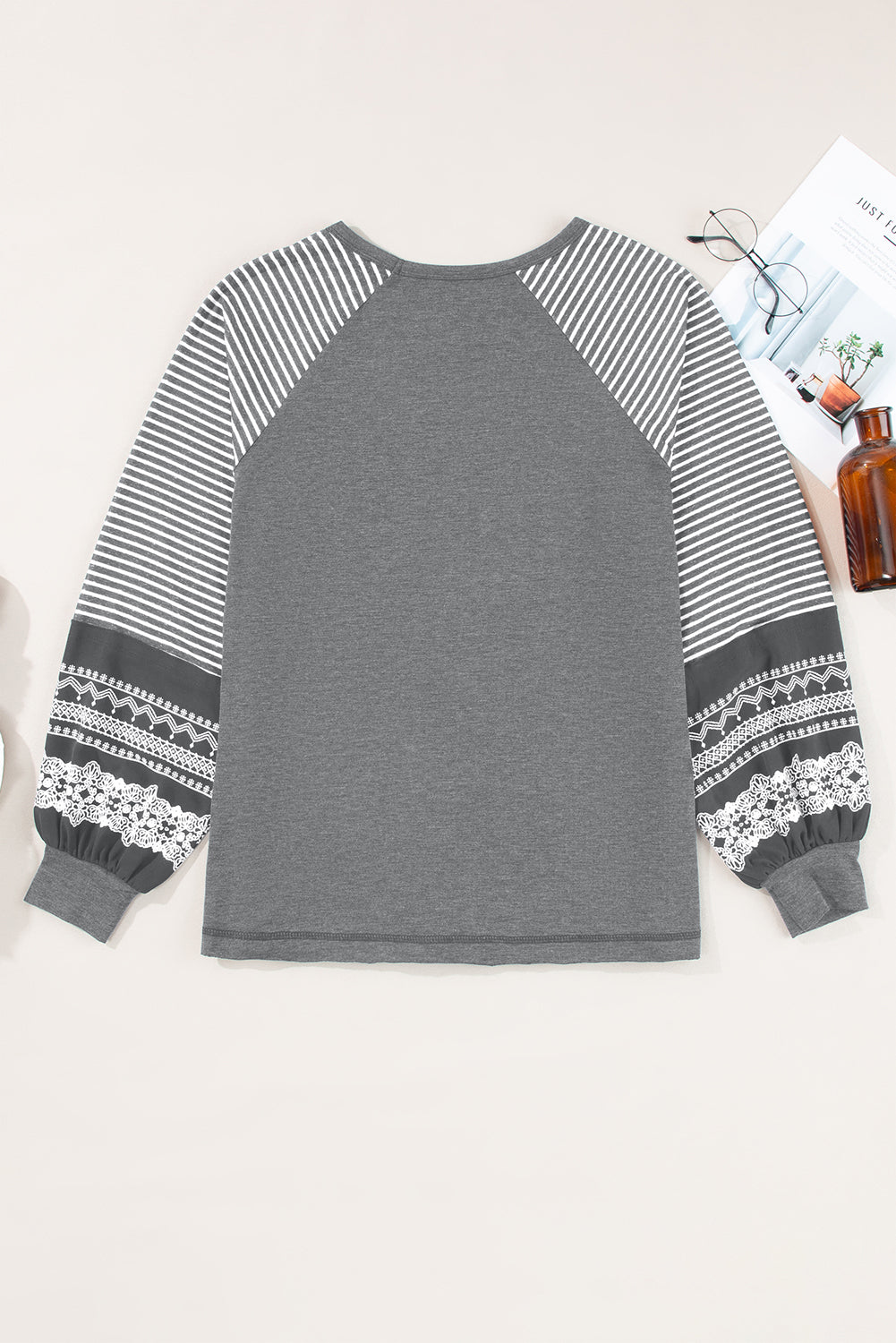 raglan long sleeve top