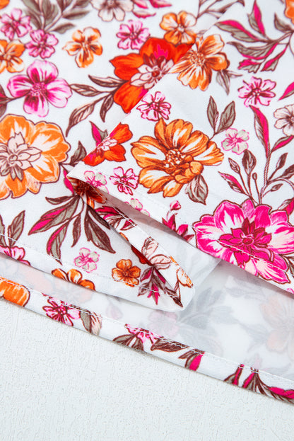 womens floral blouse