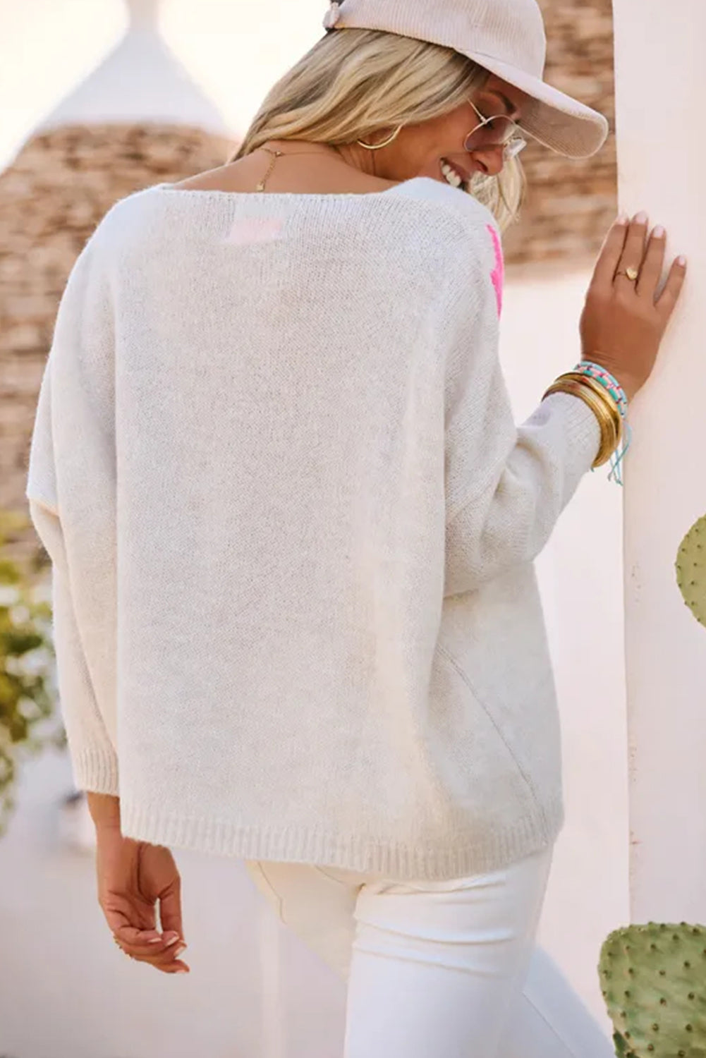 White sweater