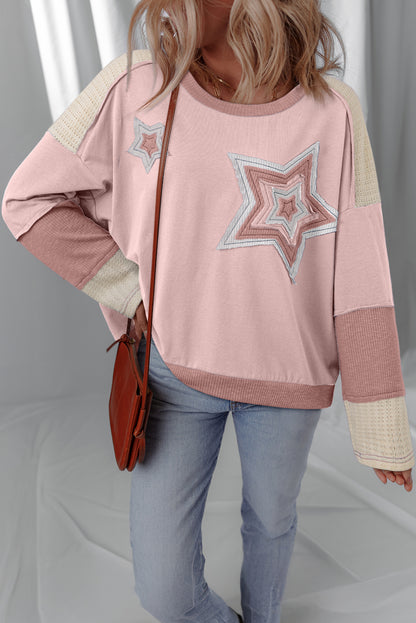 star patchwork top