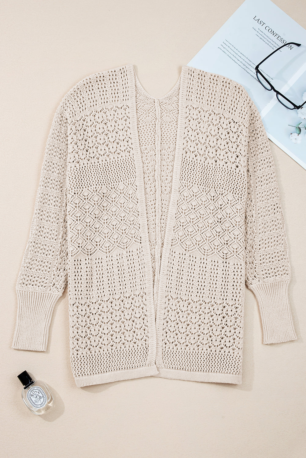 womens open front cardigan