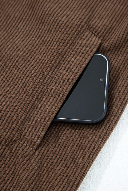 zip up corduroy jacket