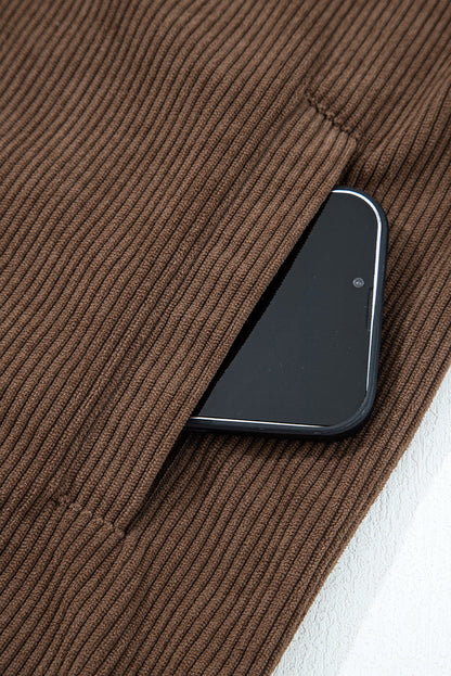 zip up corduroy jacket