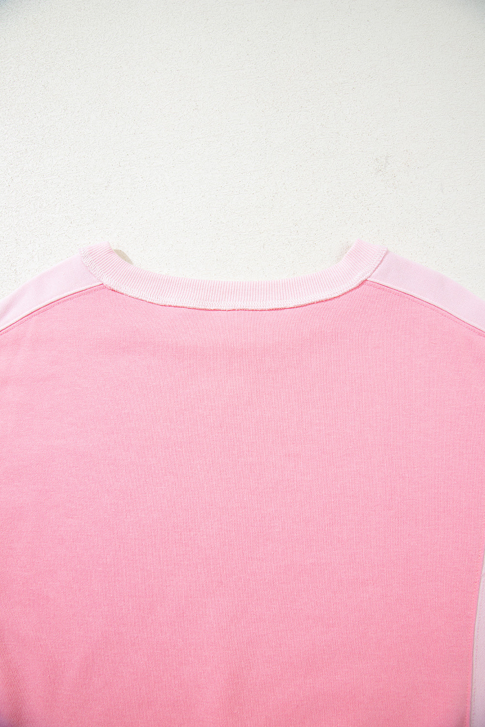 color block sweatshirt