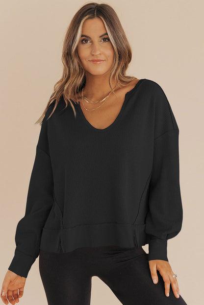 black sweatshirt for women
