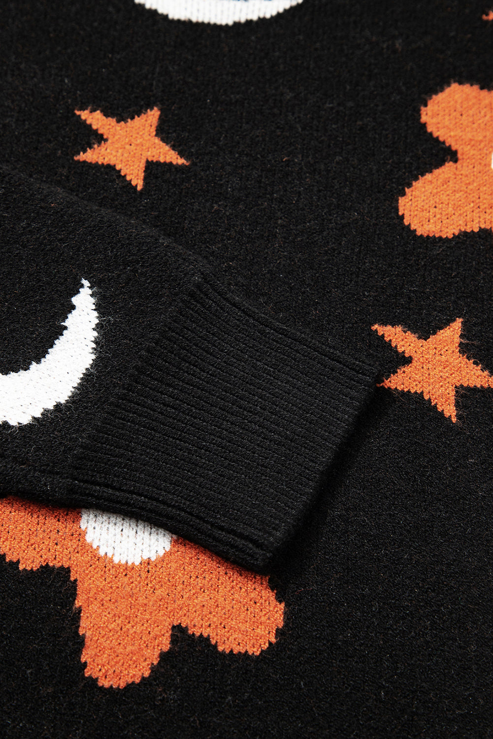 black halloween sweater