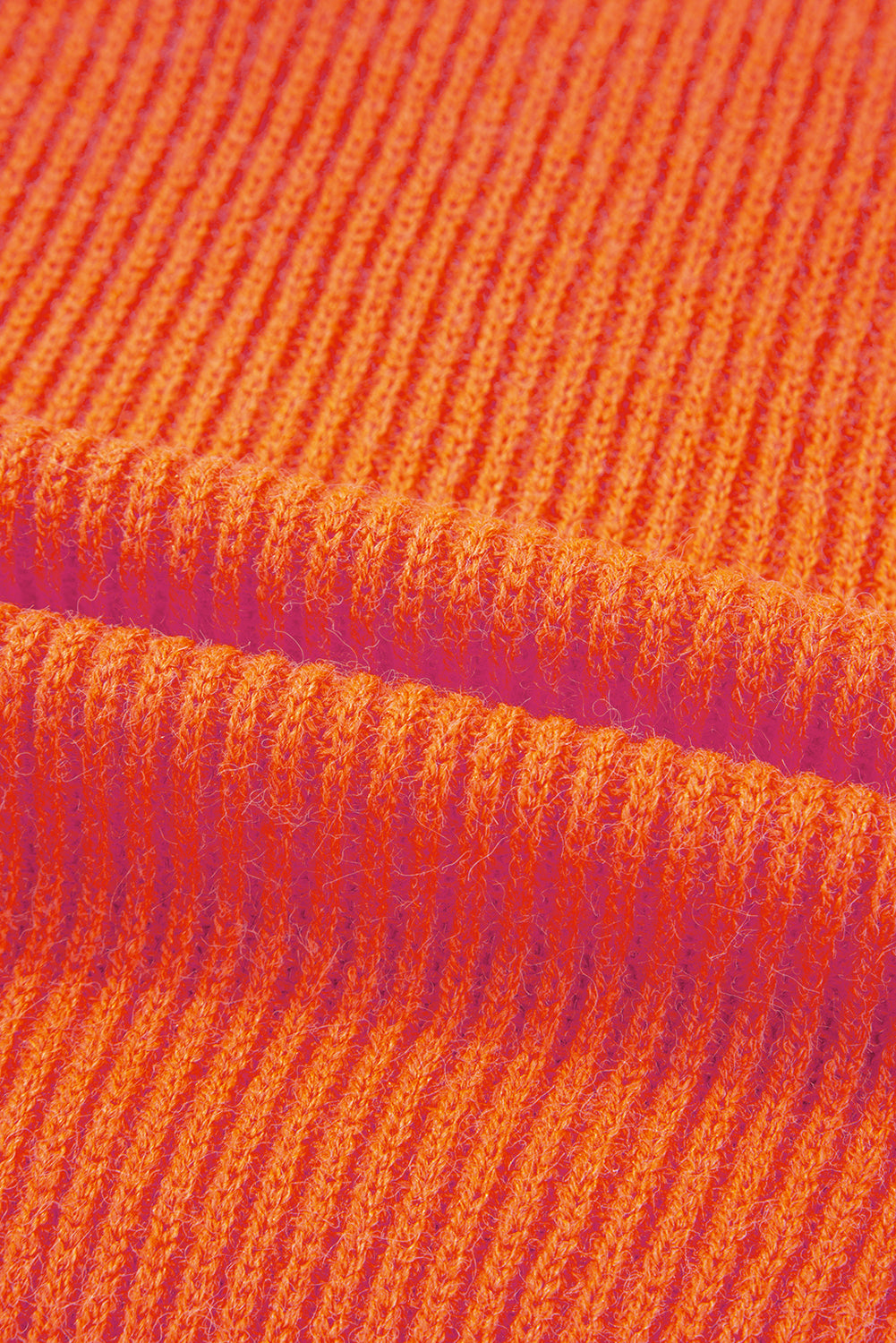 orange graphic sweater