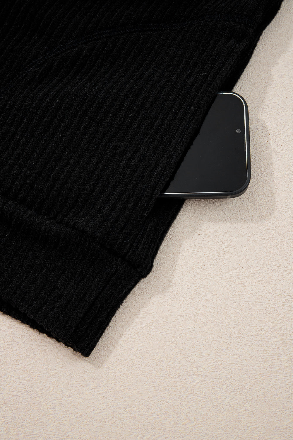 black 2pcs skirt set