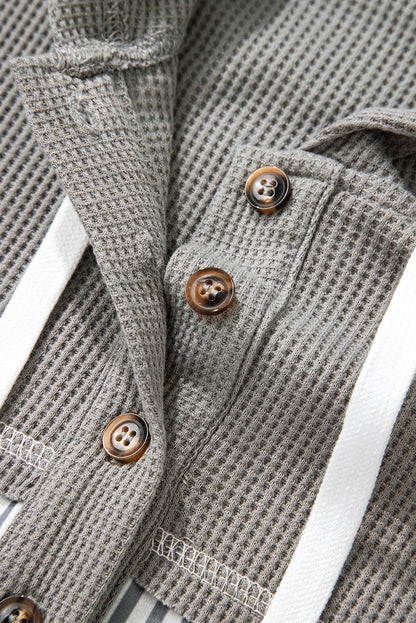 waffle long sleeve top