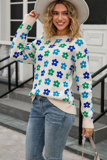 cute flower sweater