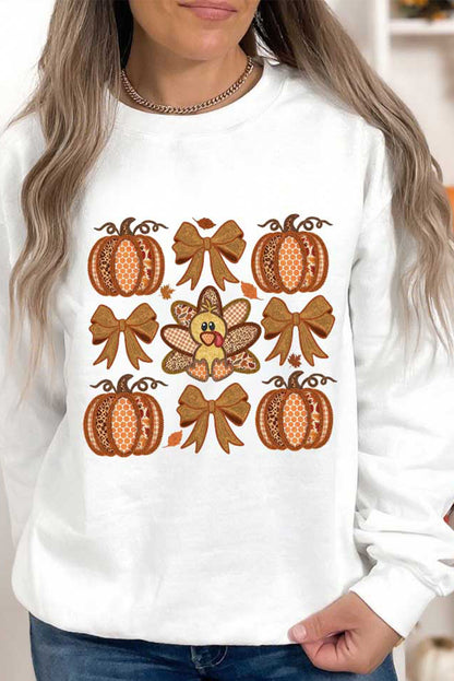 thanksgiving graphic sweatshirt