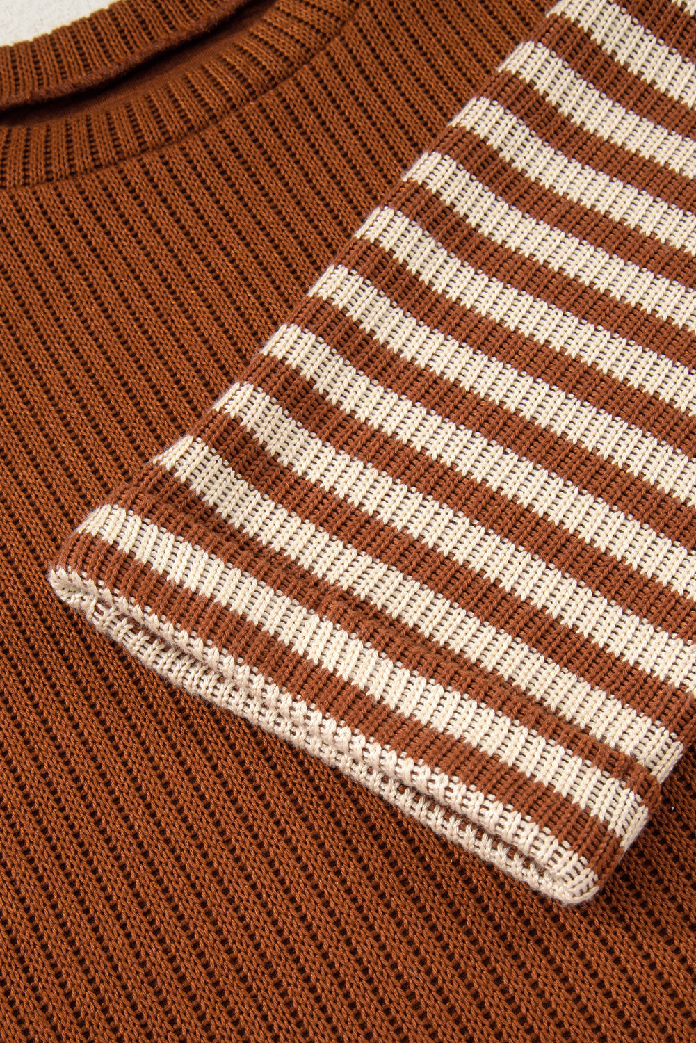 Brown Stripe top