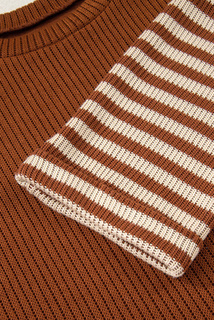 Brown Stripe top