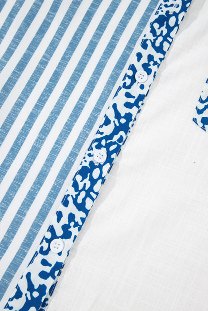 leopard striped shirt