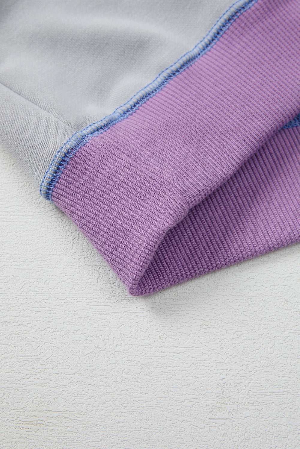 color block sweatshirt