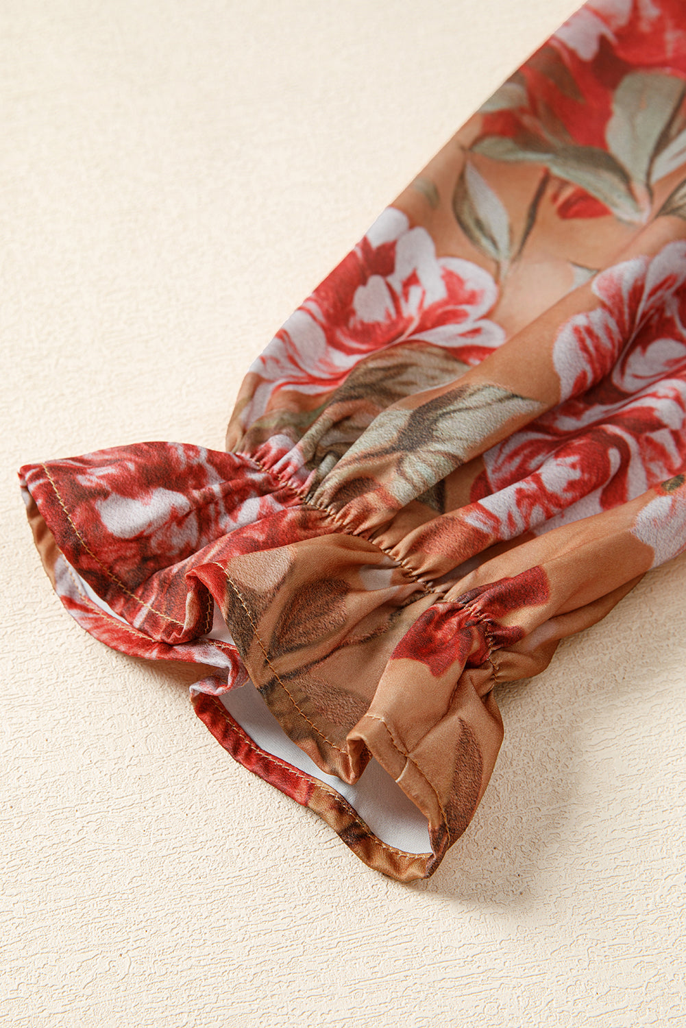 floral long sleeve dress