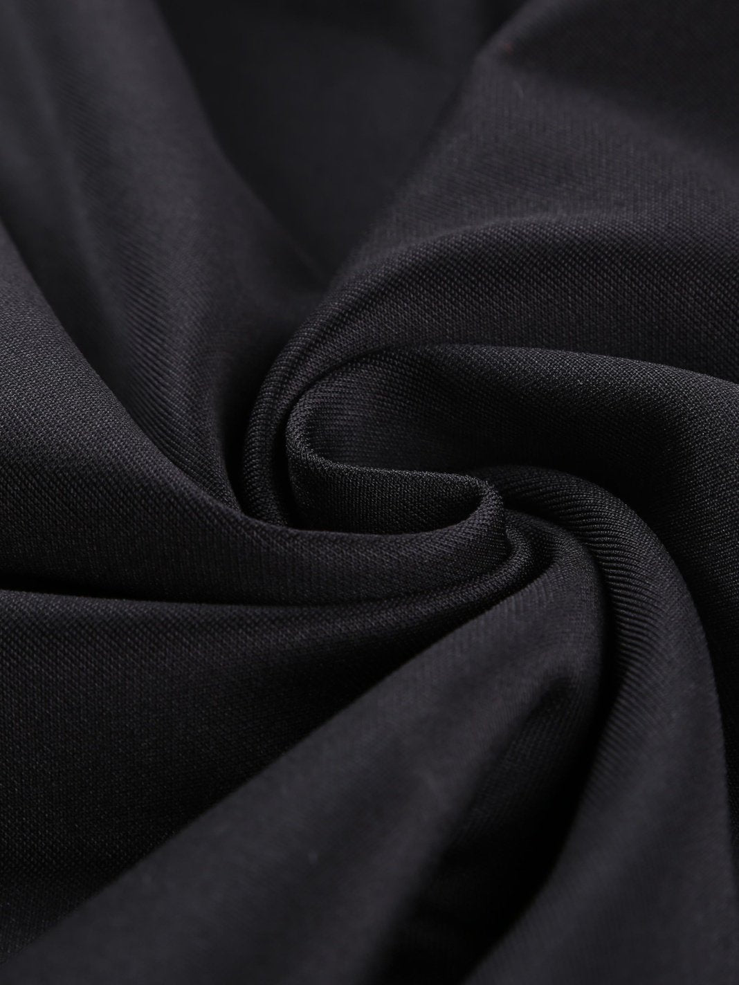 Solid V-Neck Sleeveless Bodycon Dress