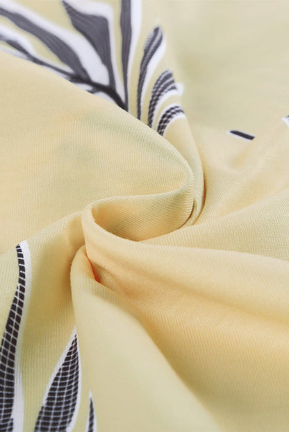 Tops Casual Floral Print Sling Sleeveless Tank Top