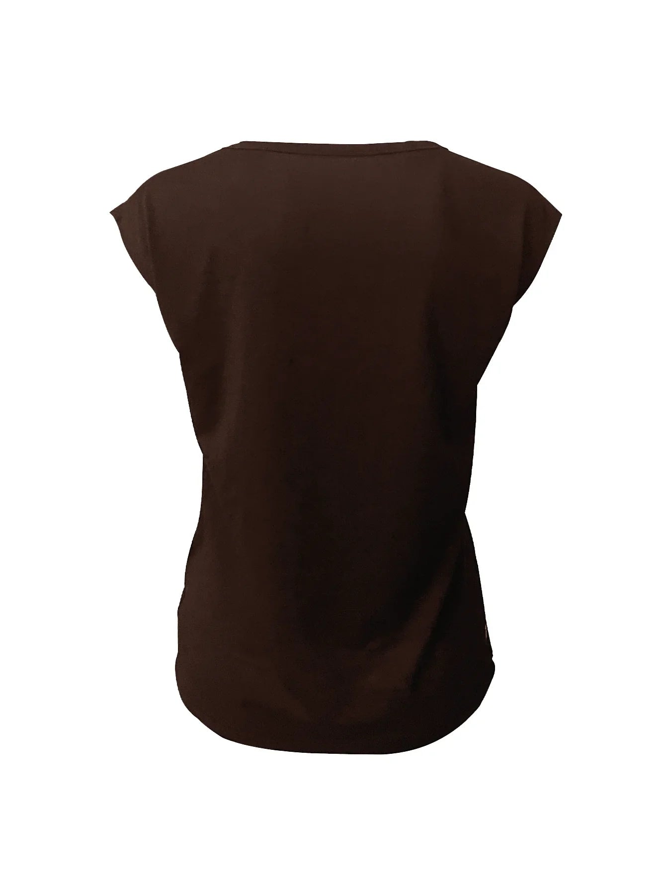 Beautifully Detailed Single Daisy Graphic Print Tank Top Sleeveless Casual Top For Summer & Spring Women's Clothing