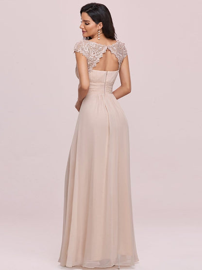 Lacey Chiffon Evening Party Gowns - Top Sellers