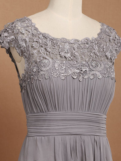 Lacey Chiffon Evening Party Gowns - Top Sellers